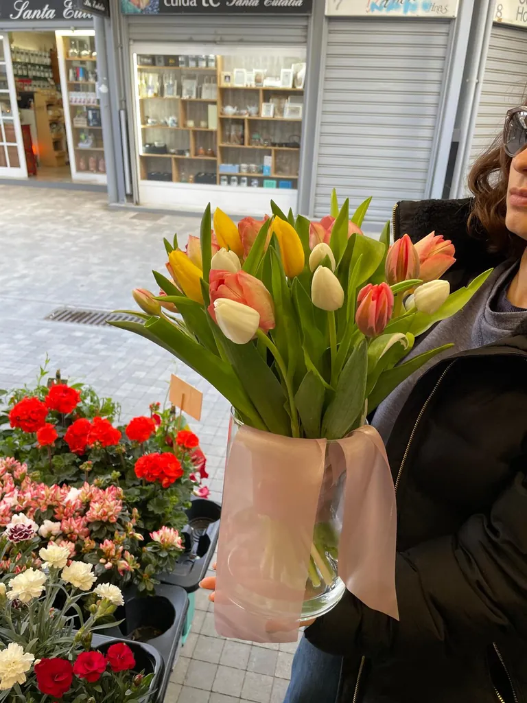 Tulipanes de colores